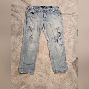 Womens Distressed Jeans